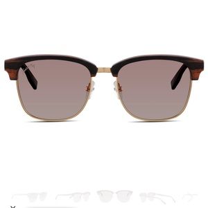 NWT Johnny Fly Hughes sunglasses wood